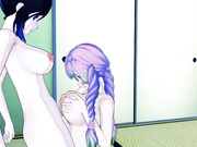 鬼灭之刃 甘露寺蜜璃 蝴蝶忍 无尽