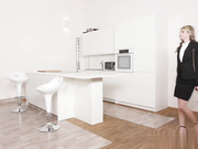 吉娜·格尔森与 4 个英国大鸡巴互操