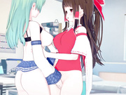 东方项目：灵梦和早苗女同志聚会