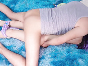 刚成年的妙龄妹妹 家中惨遭内射