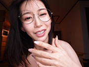 DSOD-076 根暗巨乳メガネ姉に「イキそうなのこらえてるの？すごく尊い」と囁かれ、理性をぶっ壊されて何度も中出しする極限チンイラ痴女POV。 黒川すみれ - 3of5