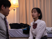 HMN-897 家出少女を拾って、ワンルーム合法共同生活ノーハンド中出しSEXで触らないように抵抗したら、家出少女の痴女化がエスカレート ひなたなつ - 1of5