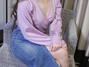 【身体敏感的甜美小妖精】 Coronaikoka 感觉她快要虚脱了，敏感水多 内射，非常漂亮