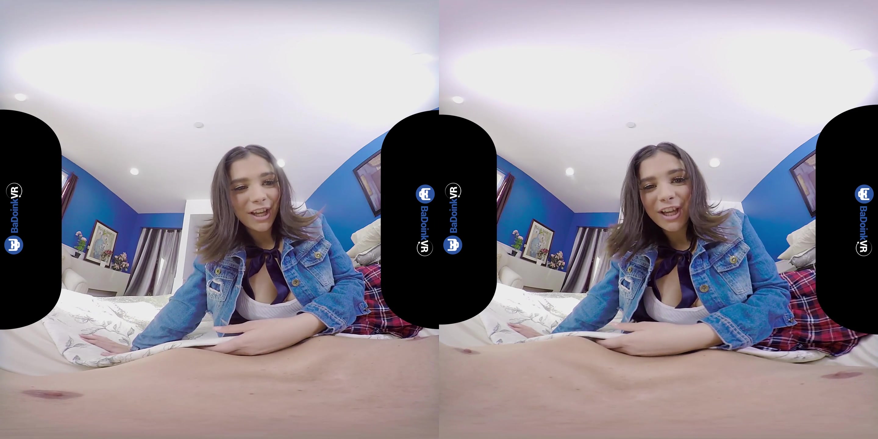 VR Sex With Busty Schoolgirl Violet Starr