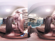 BaDoink VR Ultra Threesome Sex With Felicia Kiss And Athina