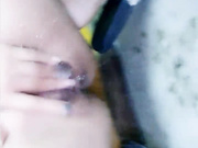 风骚小姐姐露脸户外勾搭陌生人，一路回家激情啪啪，口交大鸡巴给力爆草呻吟，大奶子还能挤出水