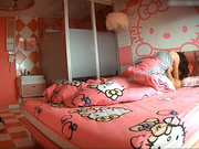 美乳大胸漂亮美女和男友外地旅游酒店激烈啪啪时被偷拍,看场面2人很饥渴,男说：你一直在上面是你在奸我