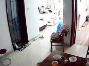 【稀缺資源】最新居家攝像頭黑客破解拍攝到的小夫妻日常私密生活 720P原版高清