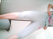 KC布艺全景系列45嘘嘘的拖鞋妹