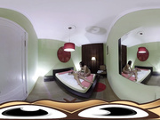 FULL vercion Two hot brunettes go wild in a dirty massage duo