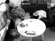 宿舍监控下的夫妻